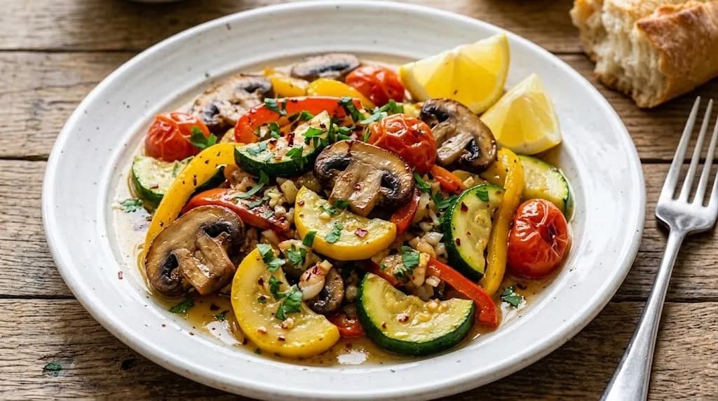 Mushroom Butter Garlic Saute