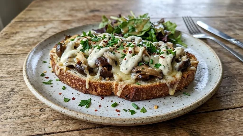 Mushroom Toast Melt