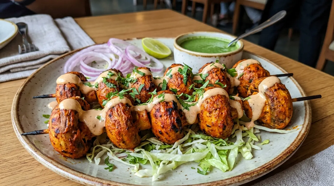 Mushroom Tandoori Masala
