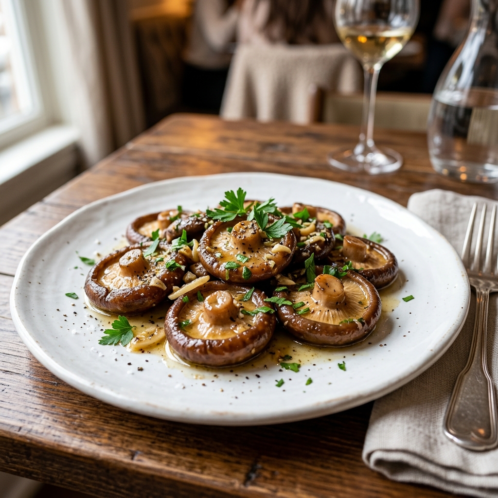 Spiced mushroom stir-fry — zero oil, maximum flavour